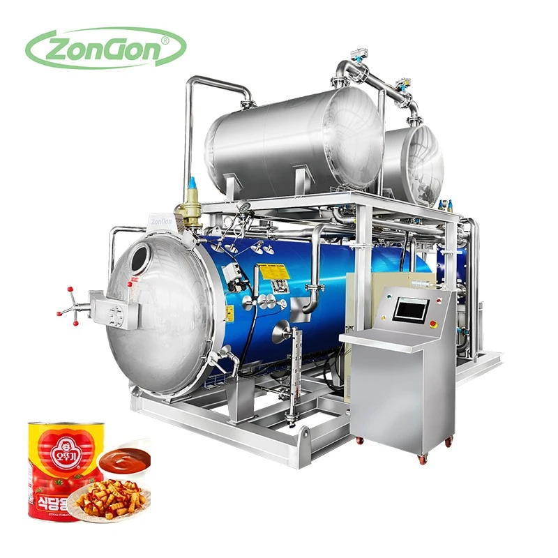 Automatic water spray retort 3